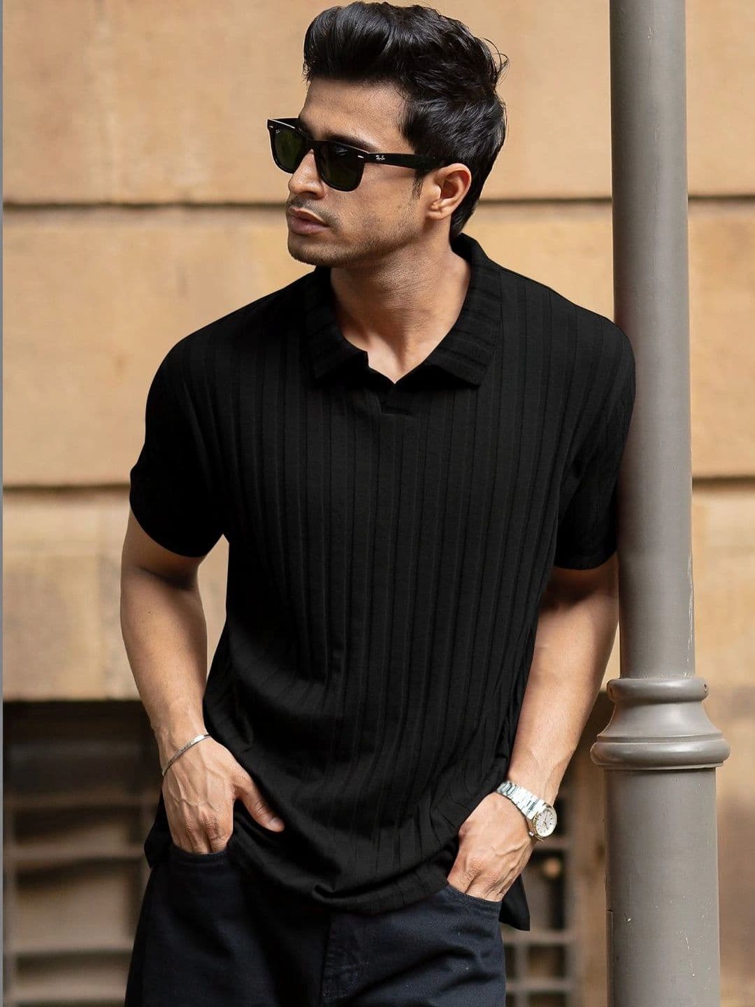 Moda Rapido Men Polo Collar T-shirt - view 1