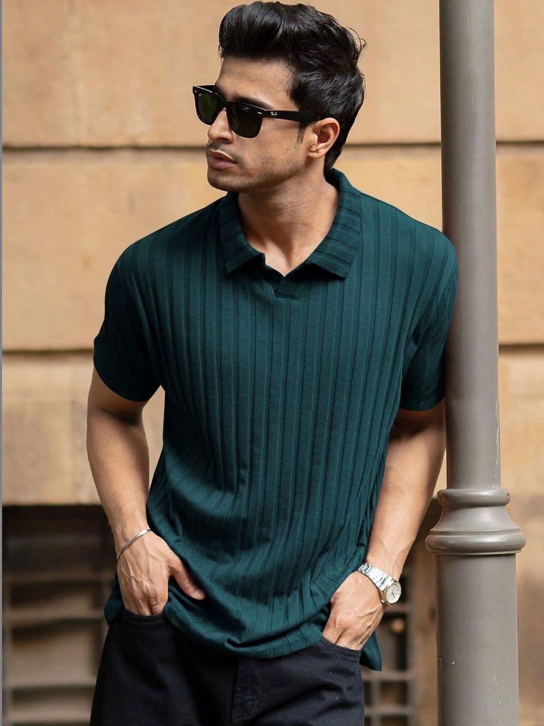 Moda Rapido Men Polo Collar T-shirt - view 1