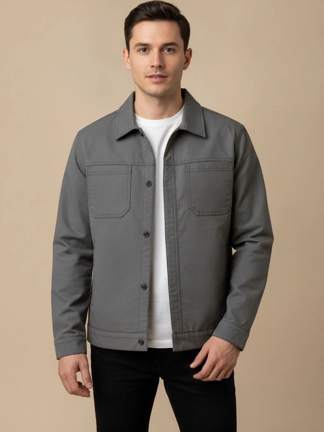 Roadster Men Woven Jacket - view 1