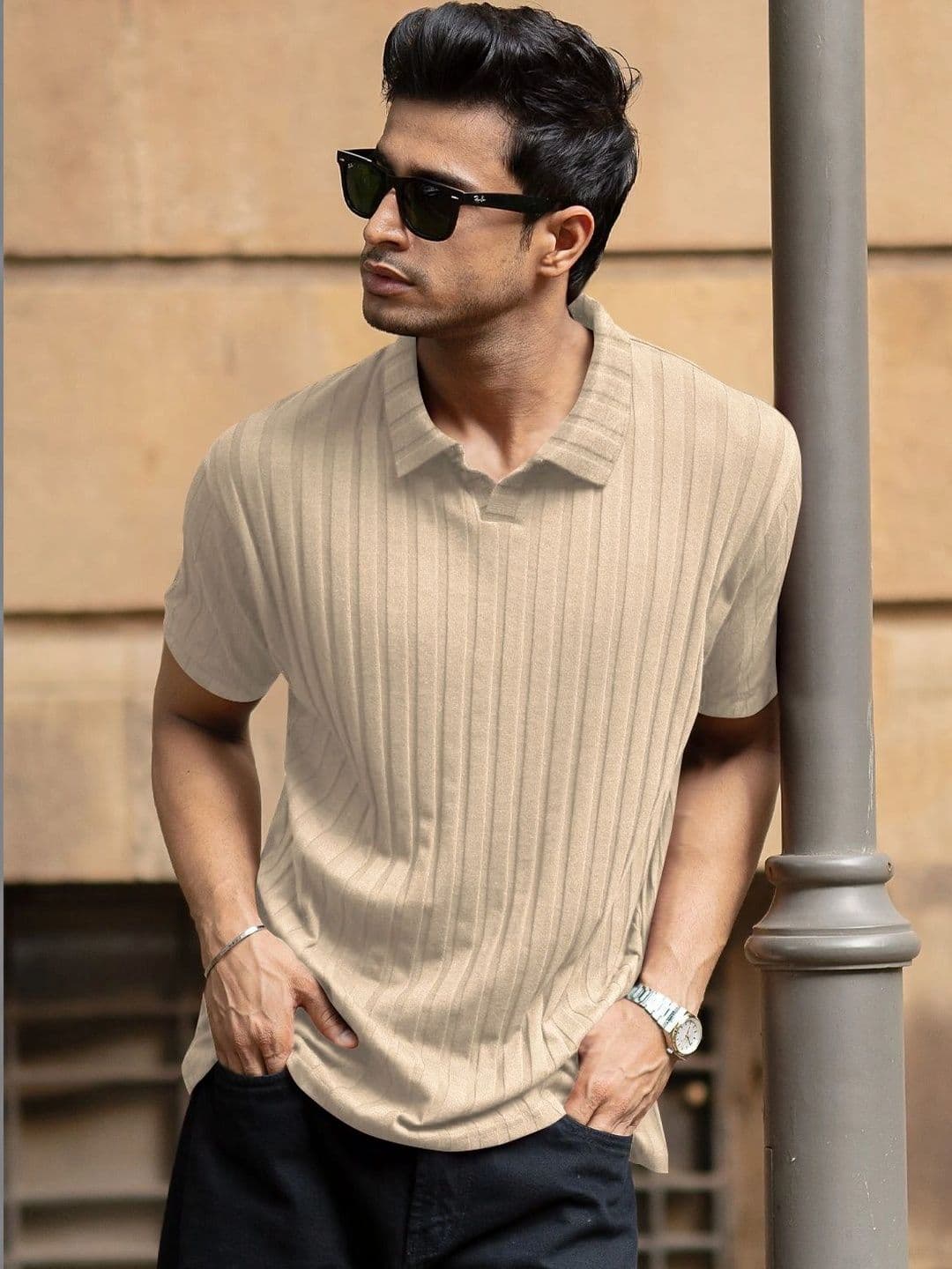 Moda Rapido Men Polo Collar T-shirt - view 1