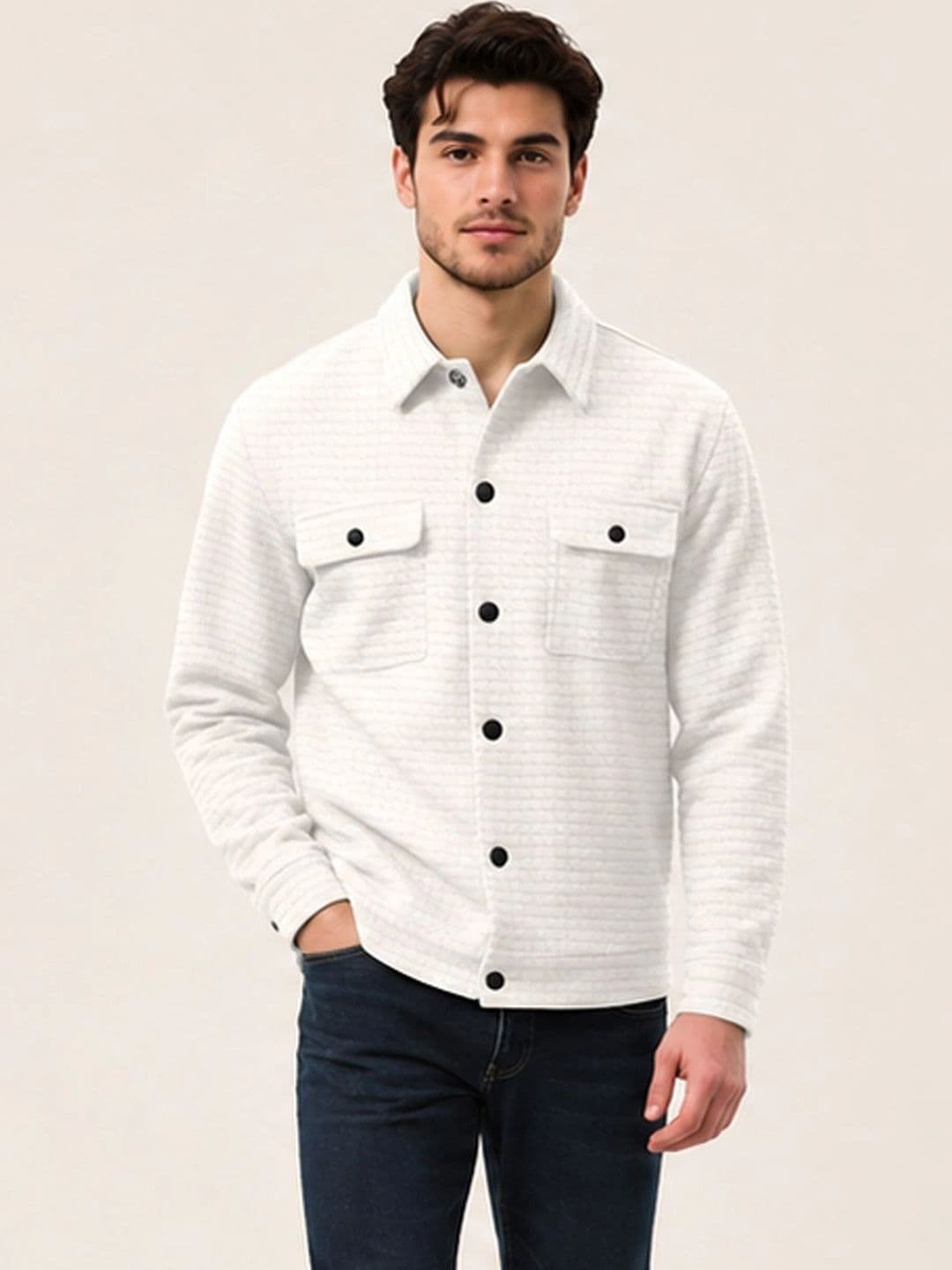 StyleCast Men Open Front Jacket - view 1
