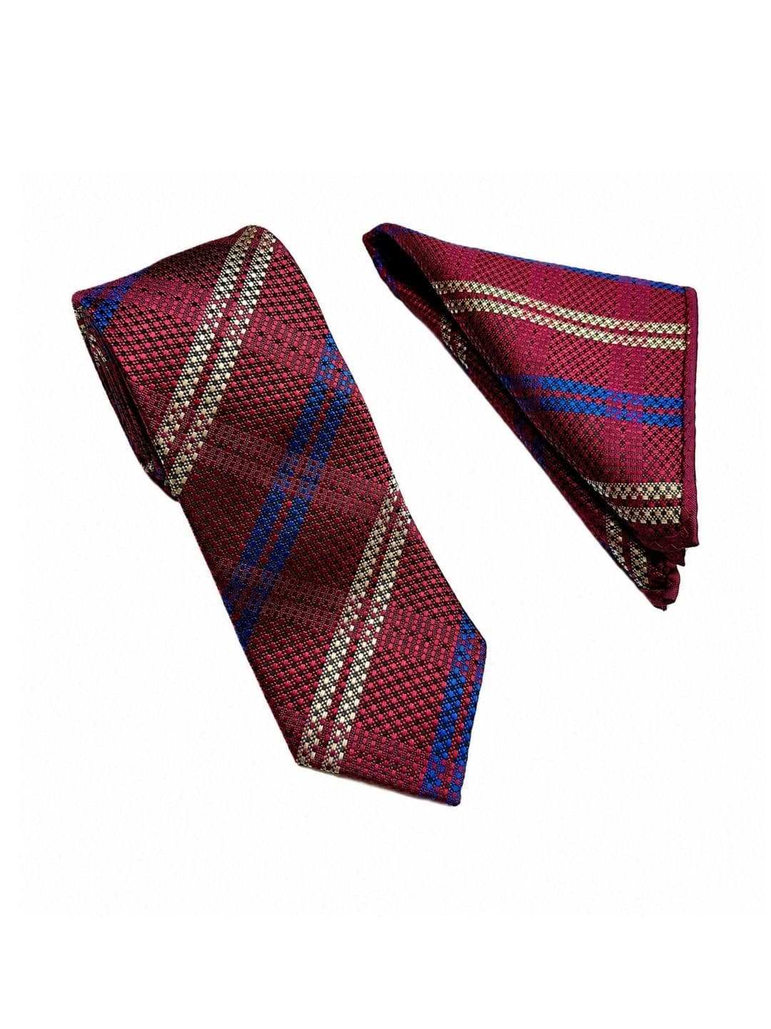 VOICI Men Striped Broad Tie - view 1