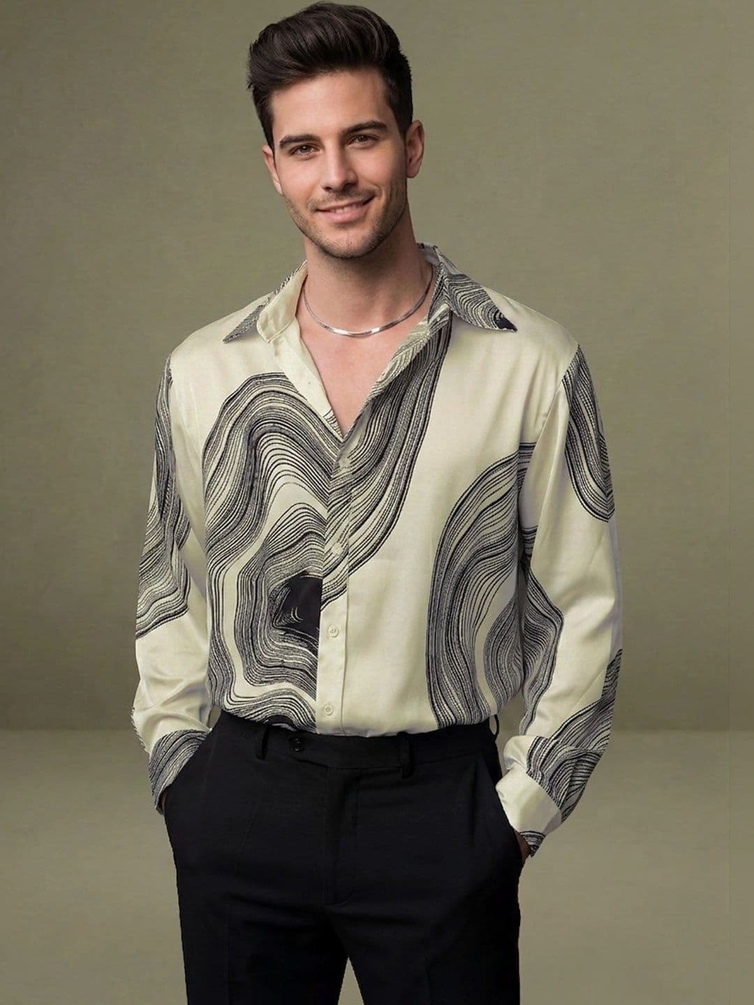LERIYA FASHION Men Comfort Printed Casual Shirt - view 1