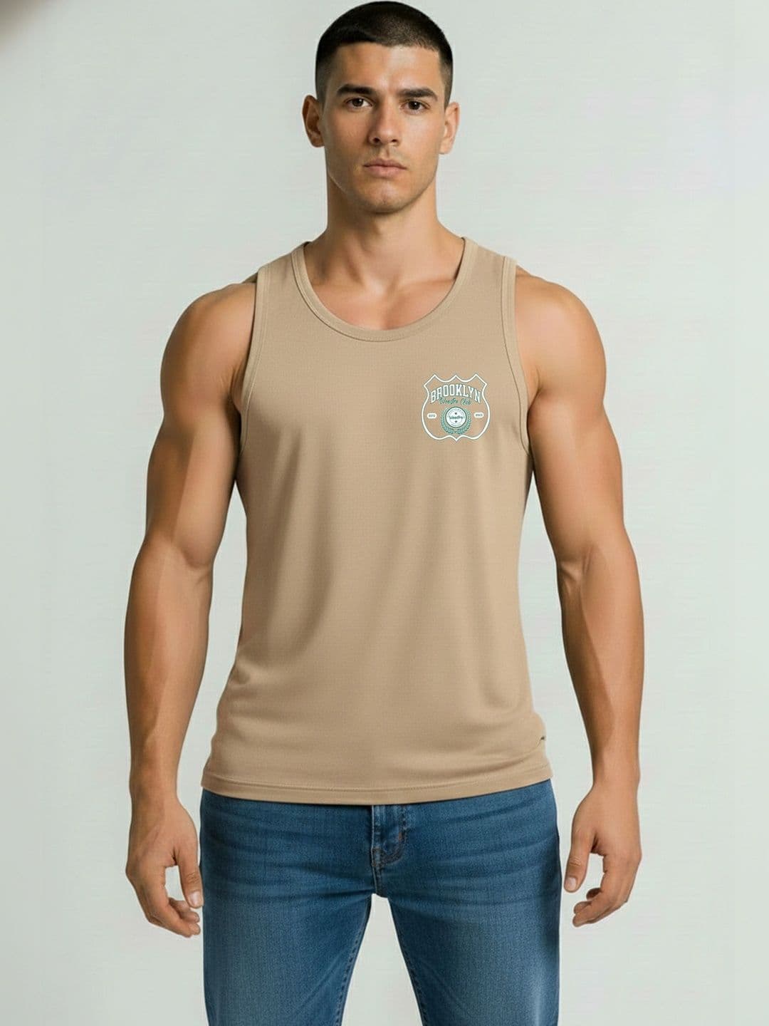SKY HARBOAR Printed Cotton Tank - view 1