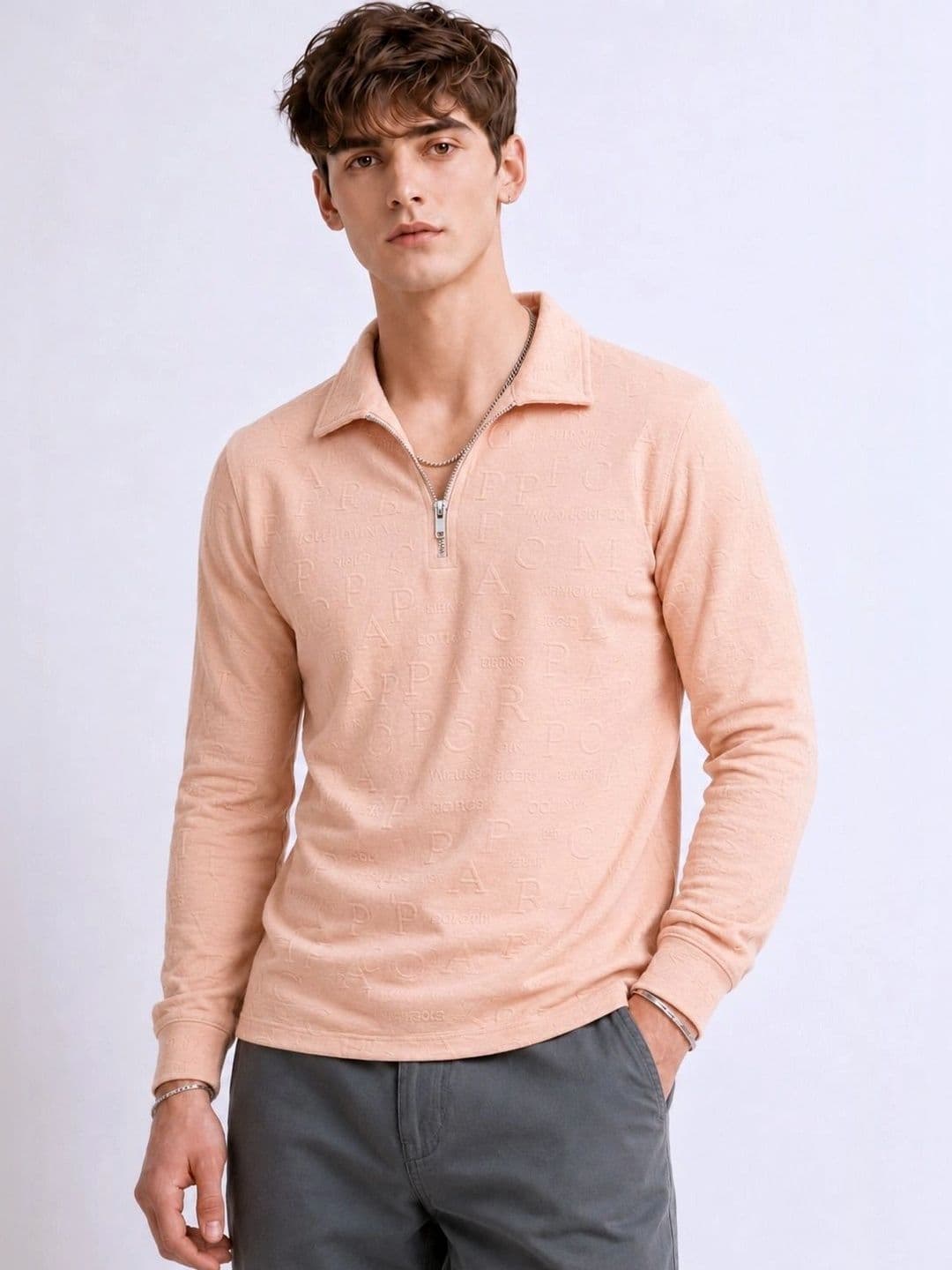 Try This Men Polo Collar T-shirt - view 1