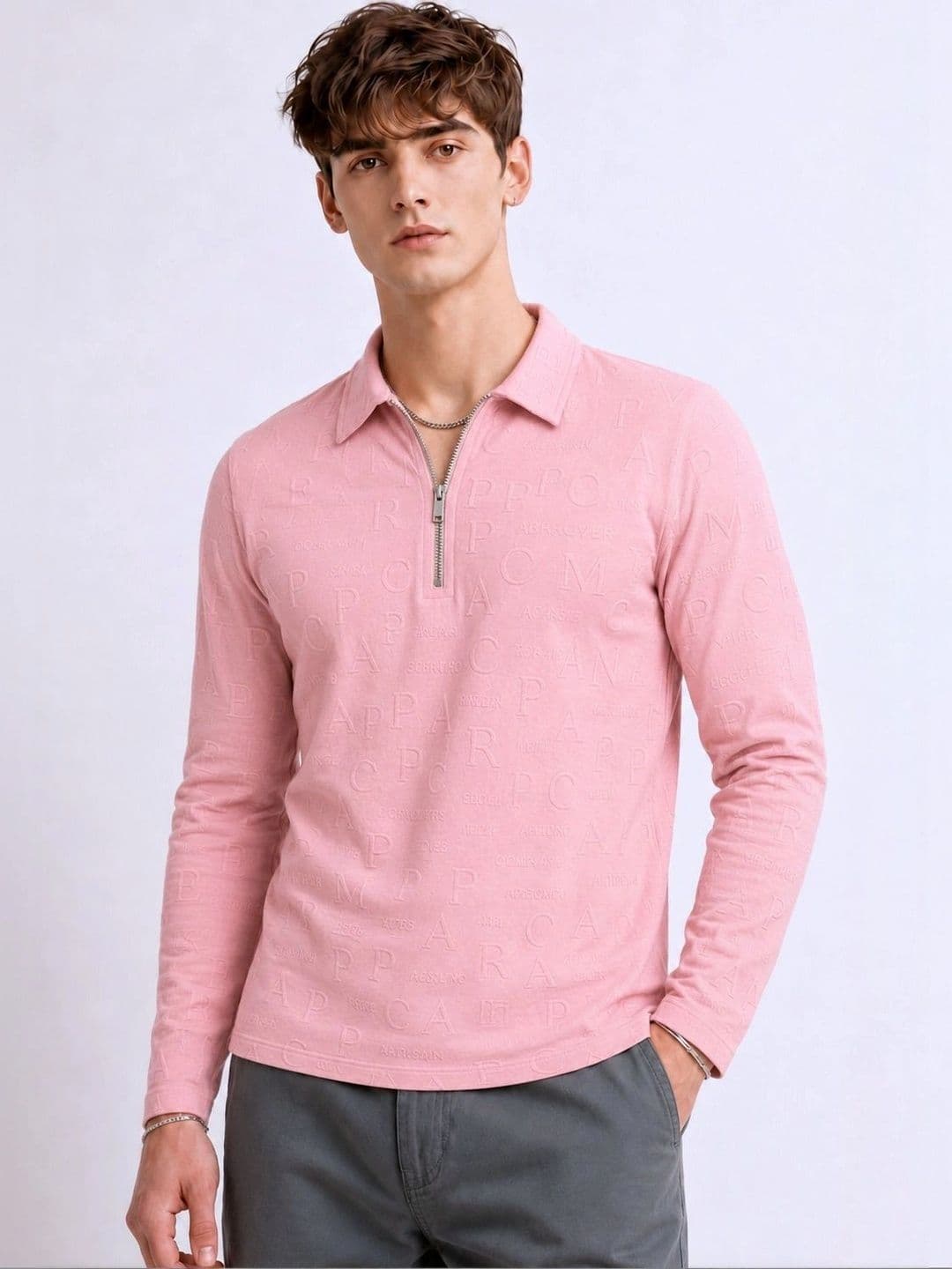 Try This Men Polo Collar T-shirt - view 1