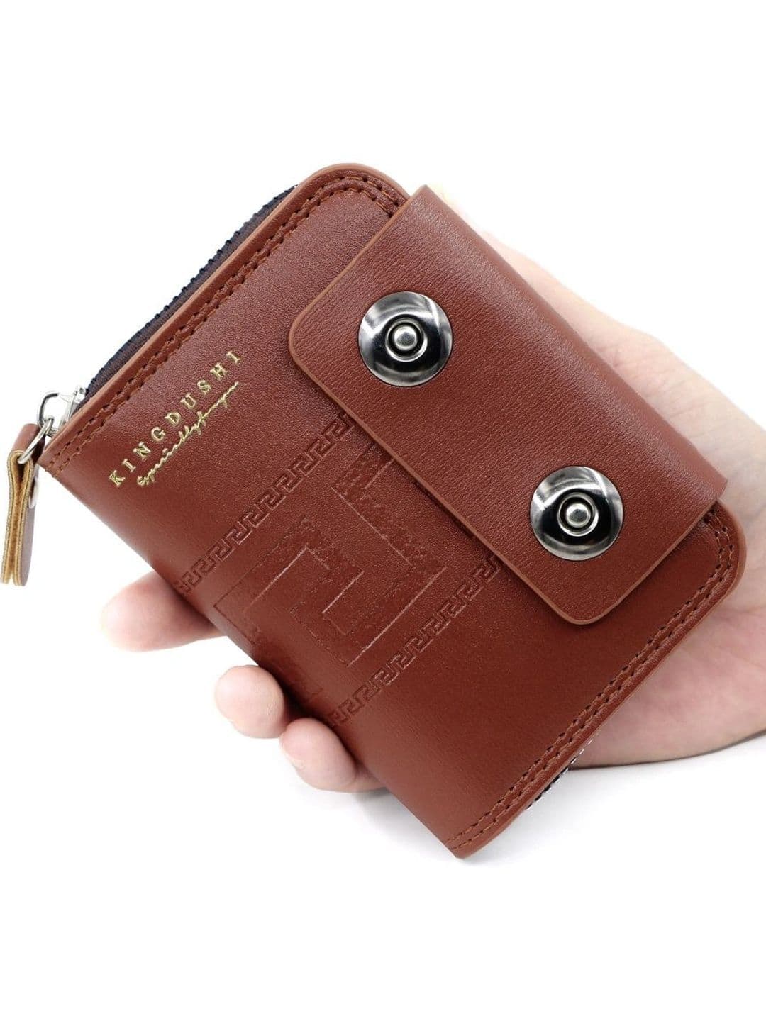 Pieru Men Printed PU Card Holder - view 1