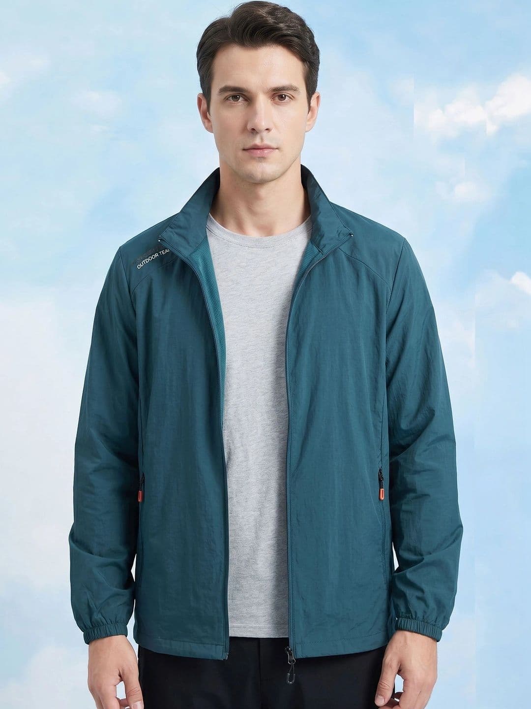 ENRIZZ Men Lightweight Outdoor Woven Jacket - view 1