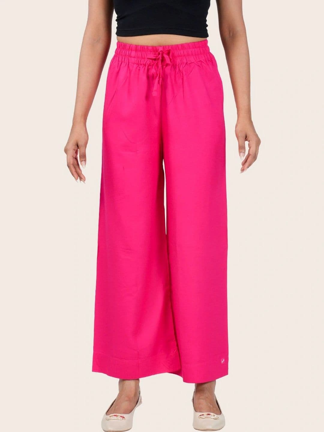 Fly Birds Women Knitted Ethnic Palazzos - view 1