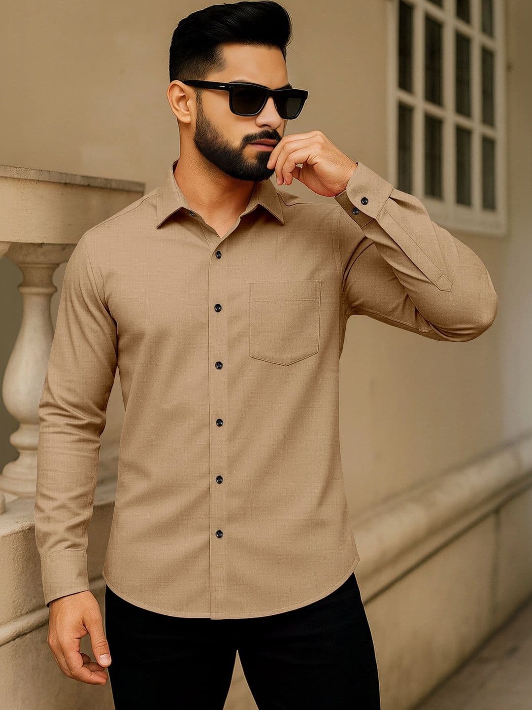 AITAVIK OVERSEAS Men Classic Casual Shirt - view 1