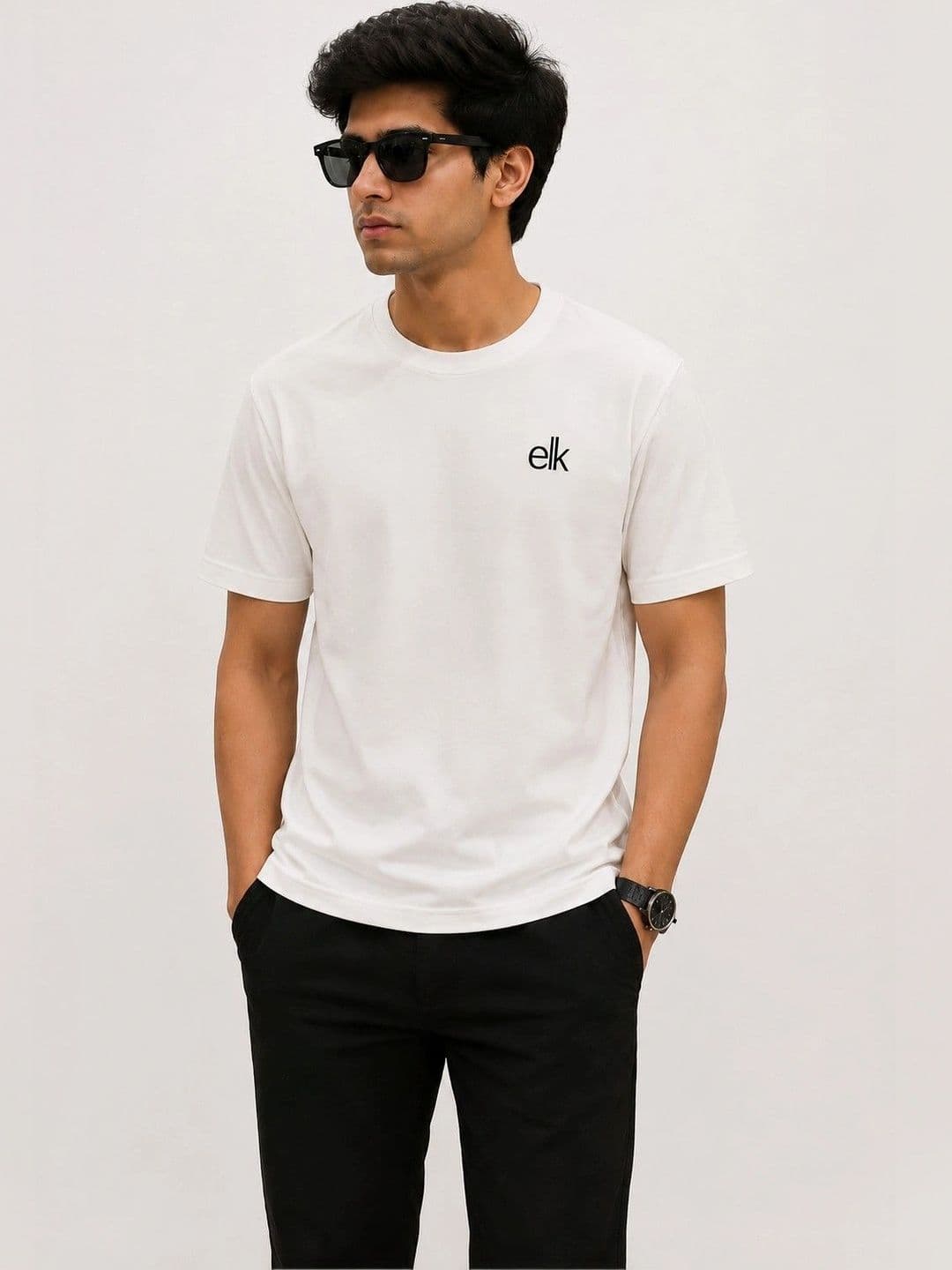 ESTYLISHKART Men Brand Logo Printed Round Neck Casual T-shirt - view 1
