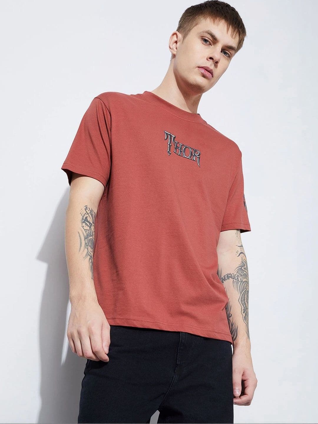 Fame Forever by Lifestyle Men Printed Cotton T-shirt - view 1