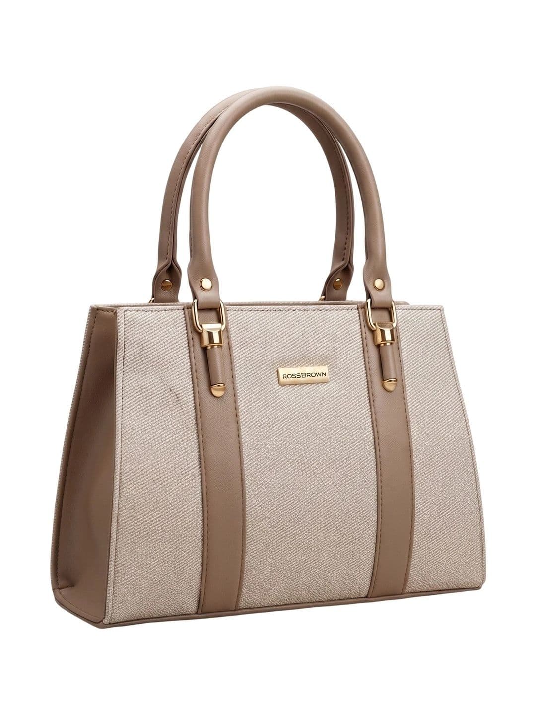 ROSS BROWN Textured PU Structured Handheld Bag - view 1