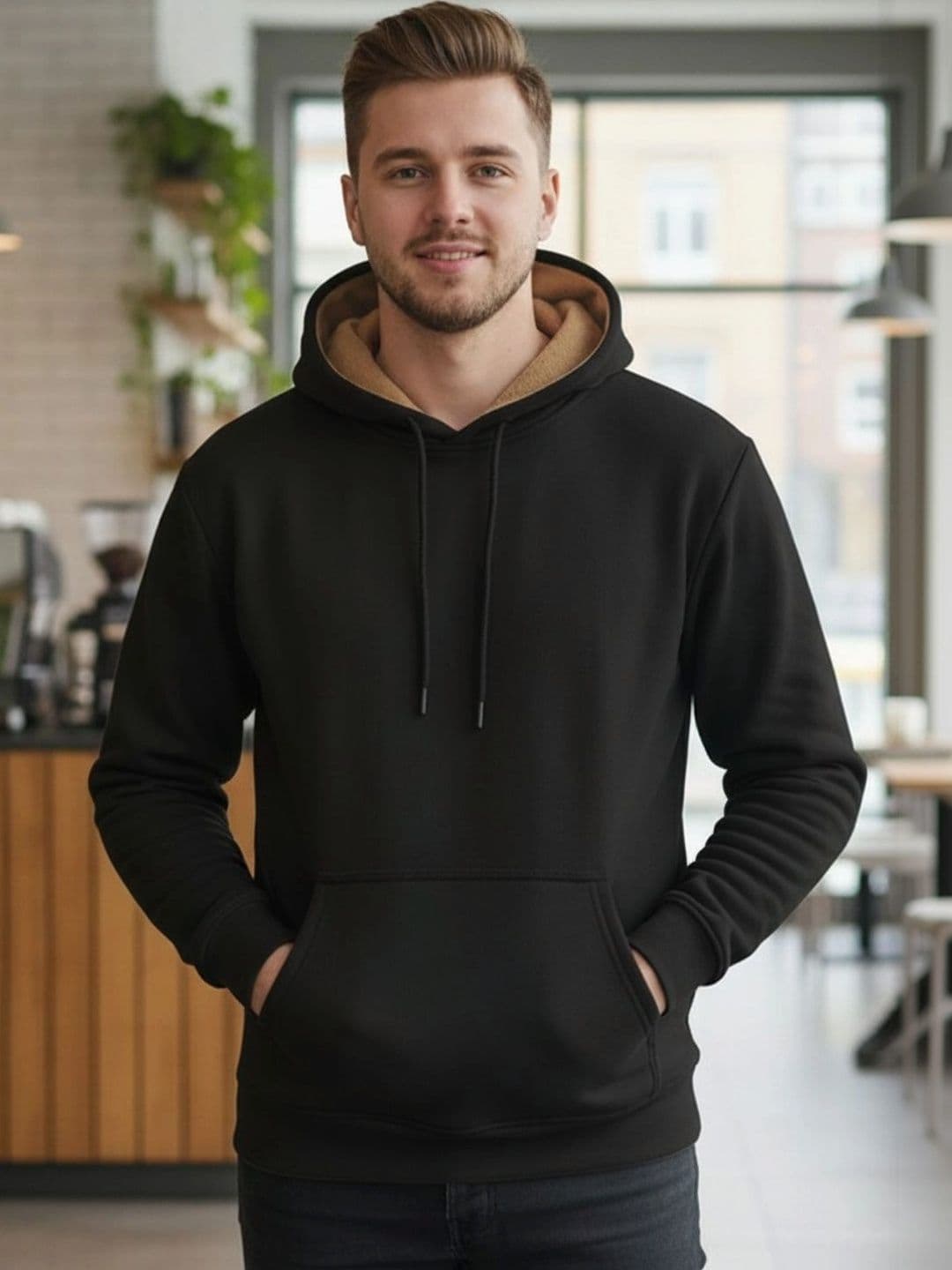 URBAN TREES Men Hooded Sweatshirt - view 1
