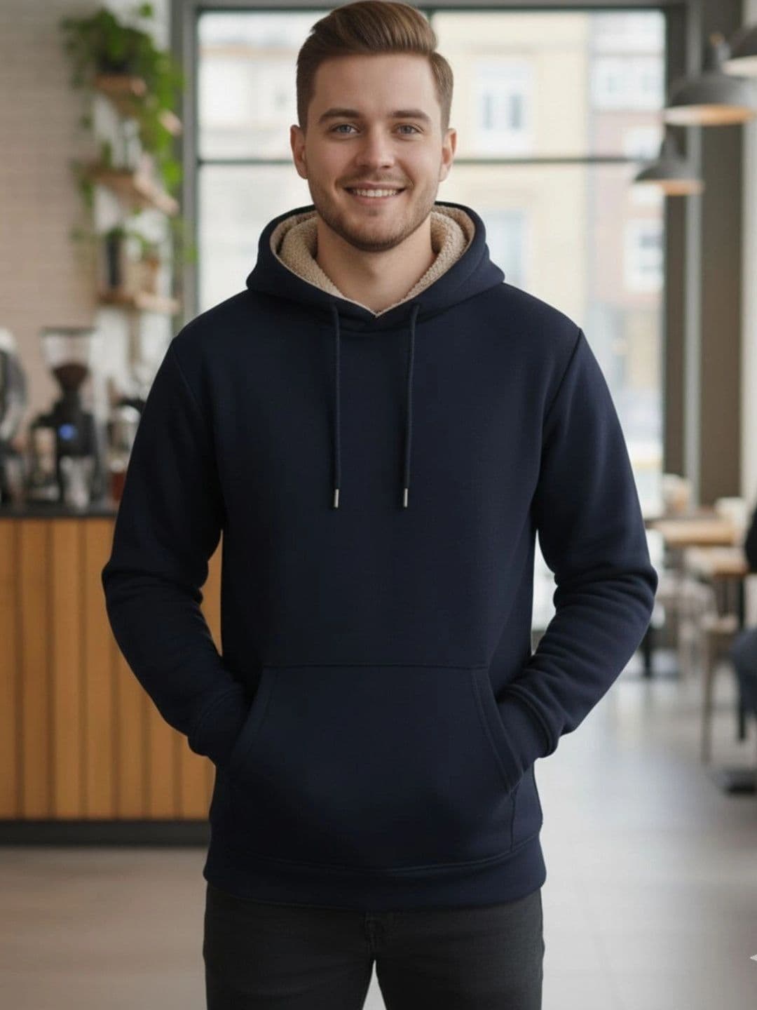 URBAN TREES Men Hooded Sweatshirt - view 1