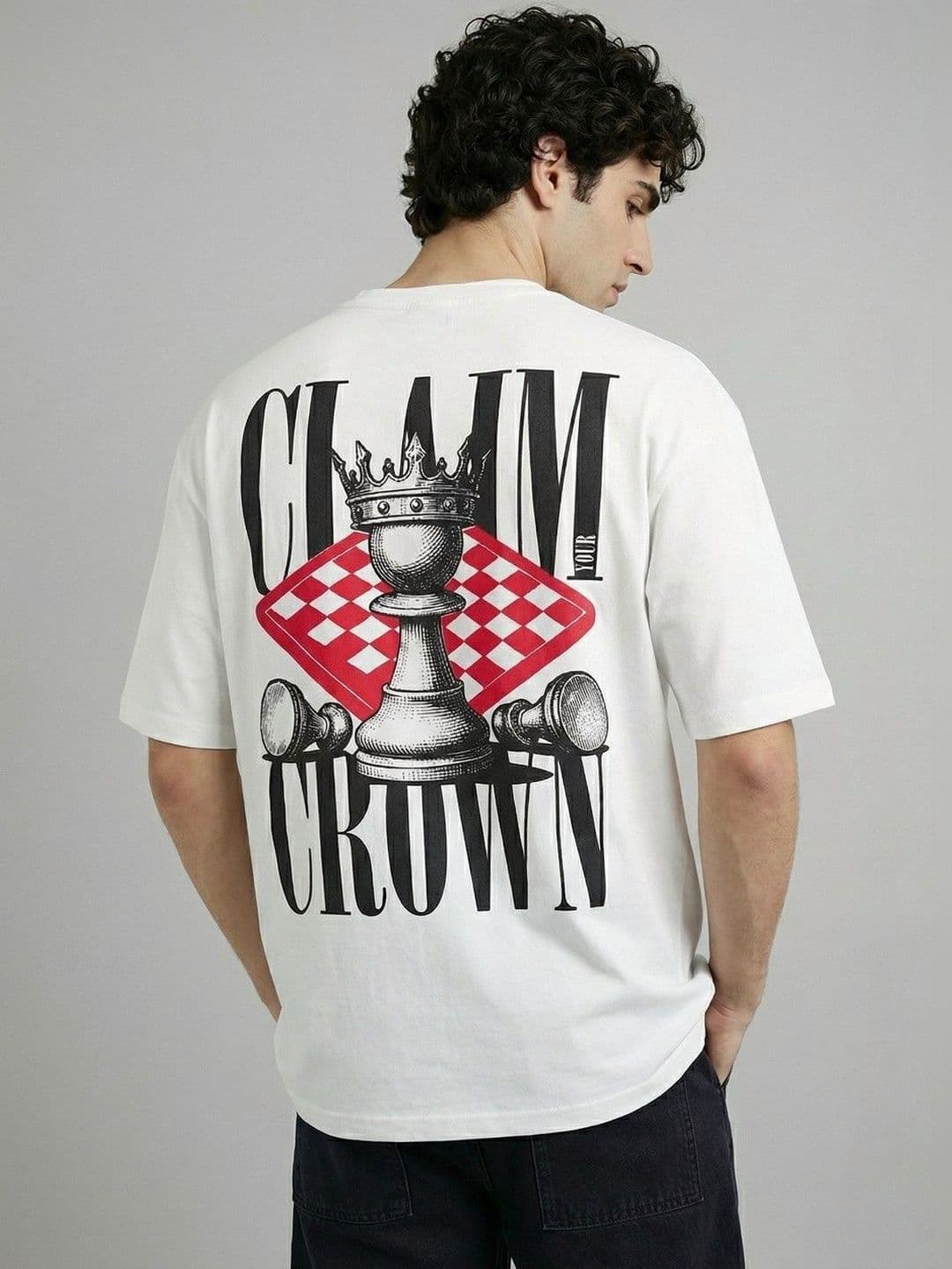 glitchez Men Typography Printed T-shirt - view 1