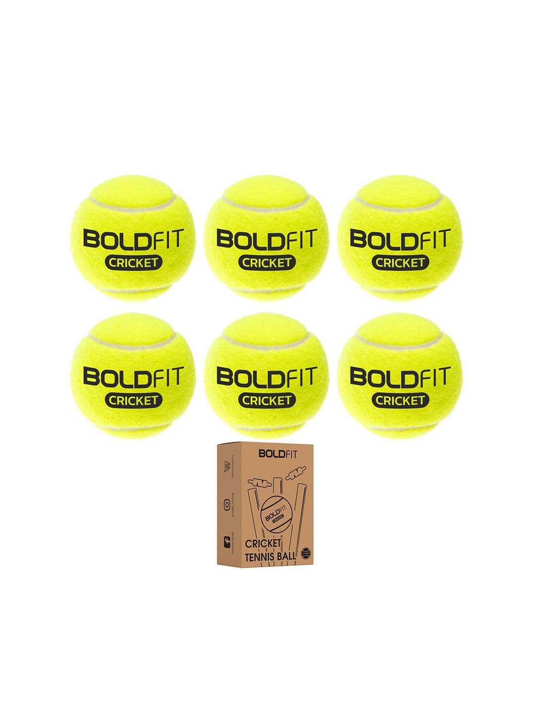 BOLDFIT Set Of 6 Tennis Balls - view 1
