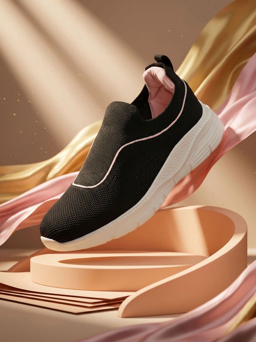 HRX by Hrithik Roshan Women Mesh Walking Non-Marking Shoes - view 1