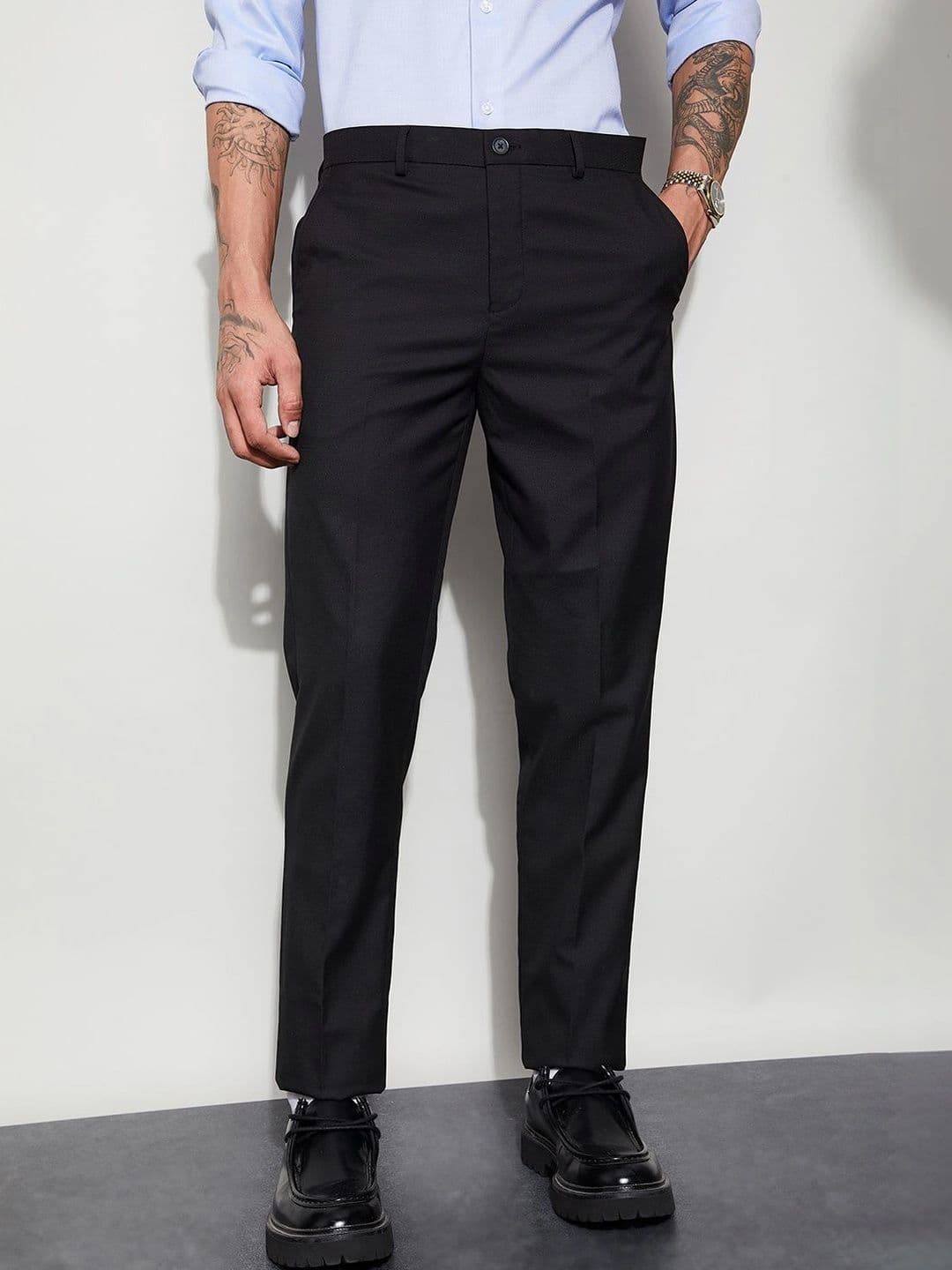 CODE by Lifestyle Men Slim Fit Easy Wash Trousers - view 1