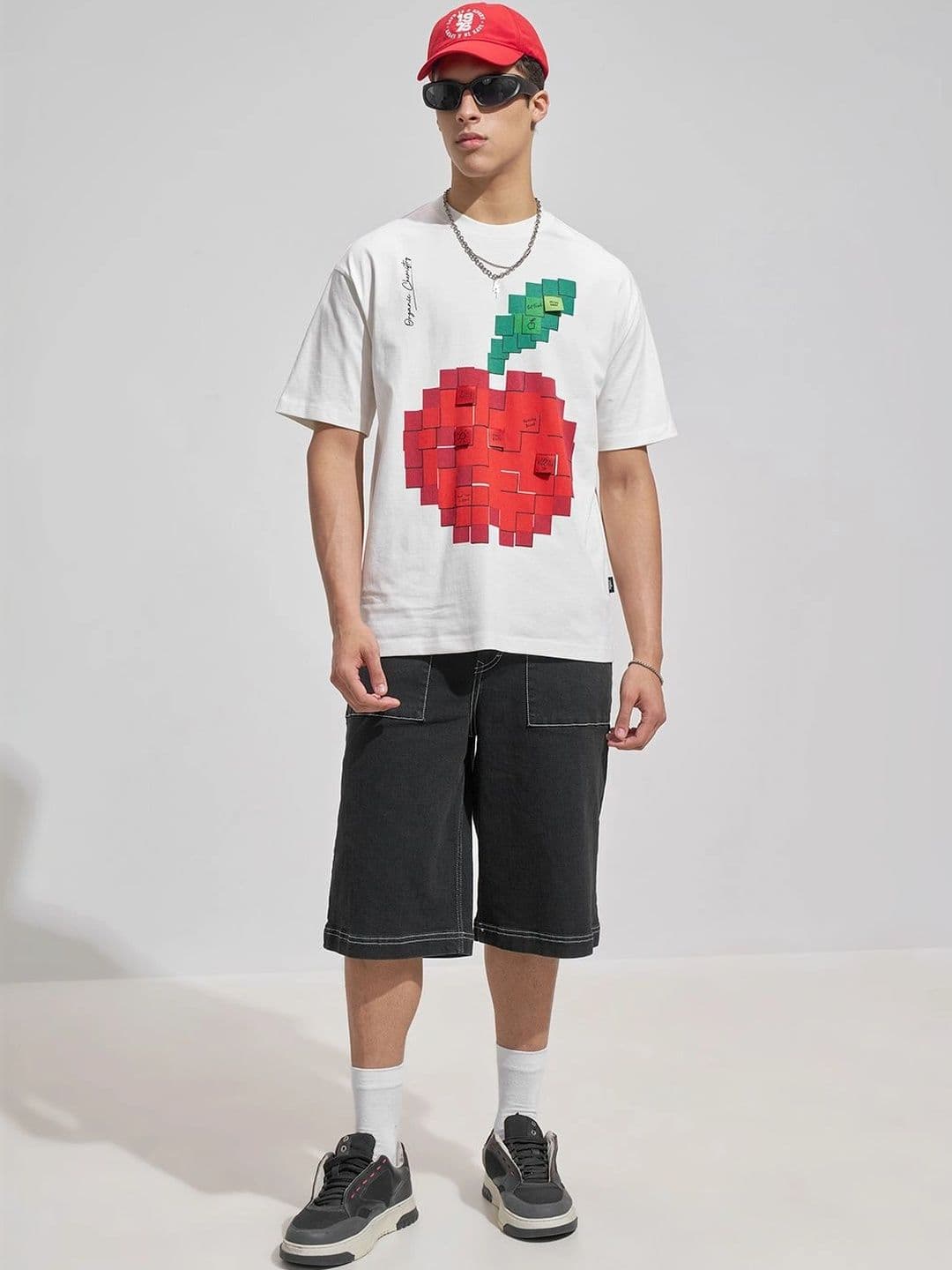 HIGHLANDER Graphic Printed Cotton T-shirt - view 1
