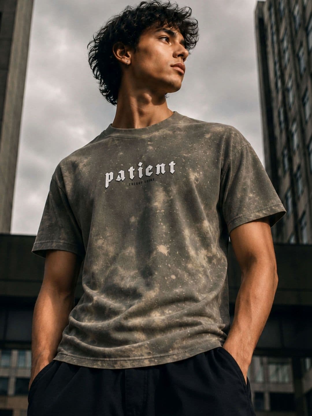 RINO7 Men Typography Print Round Neck Cotton Regular T-shirts - view 1