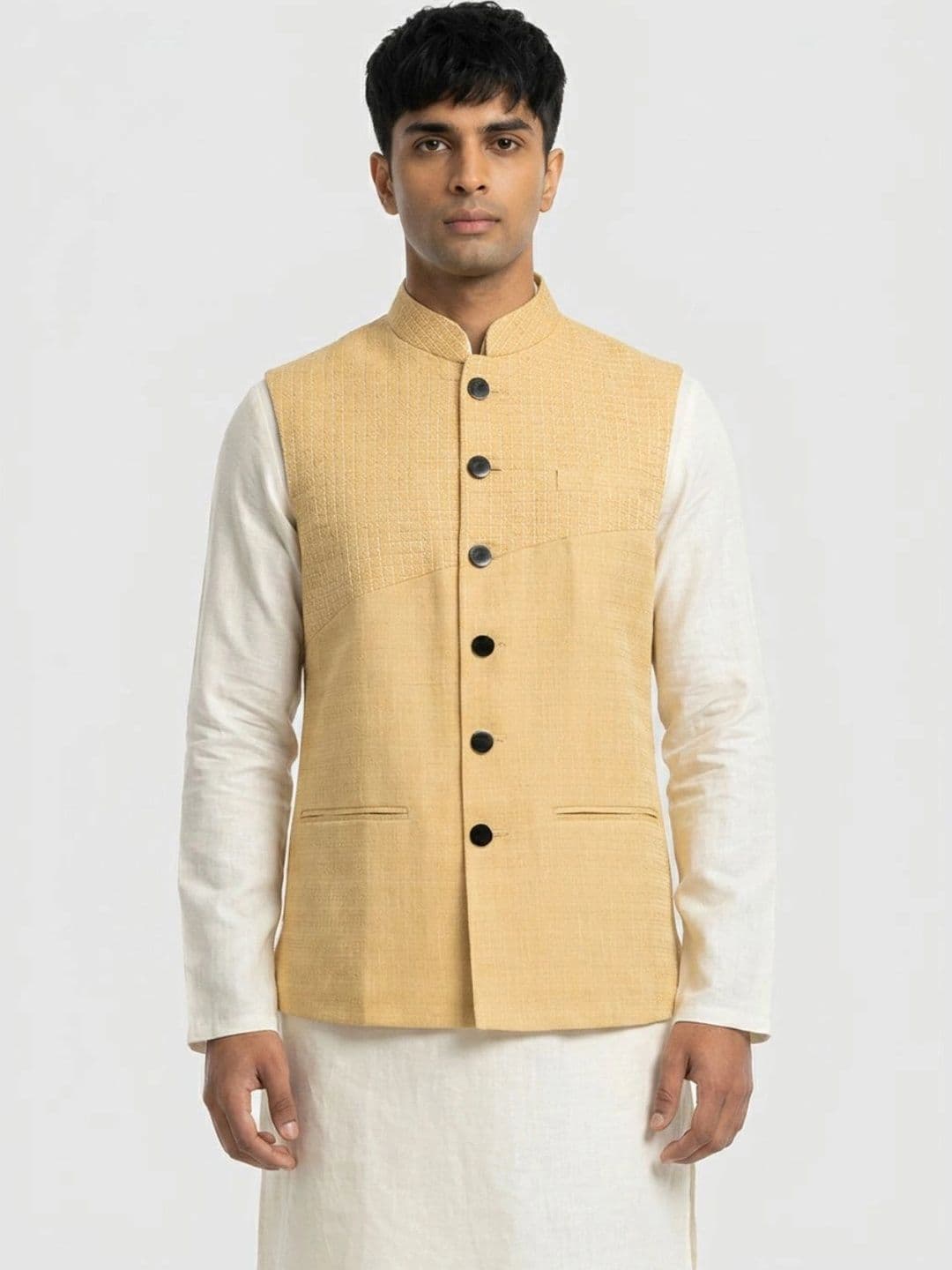 Sanman Ethnix by Raymond Men Open Front Jacket - view 1