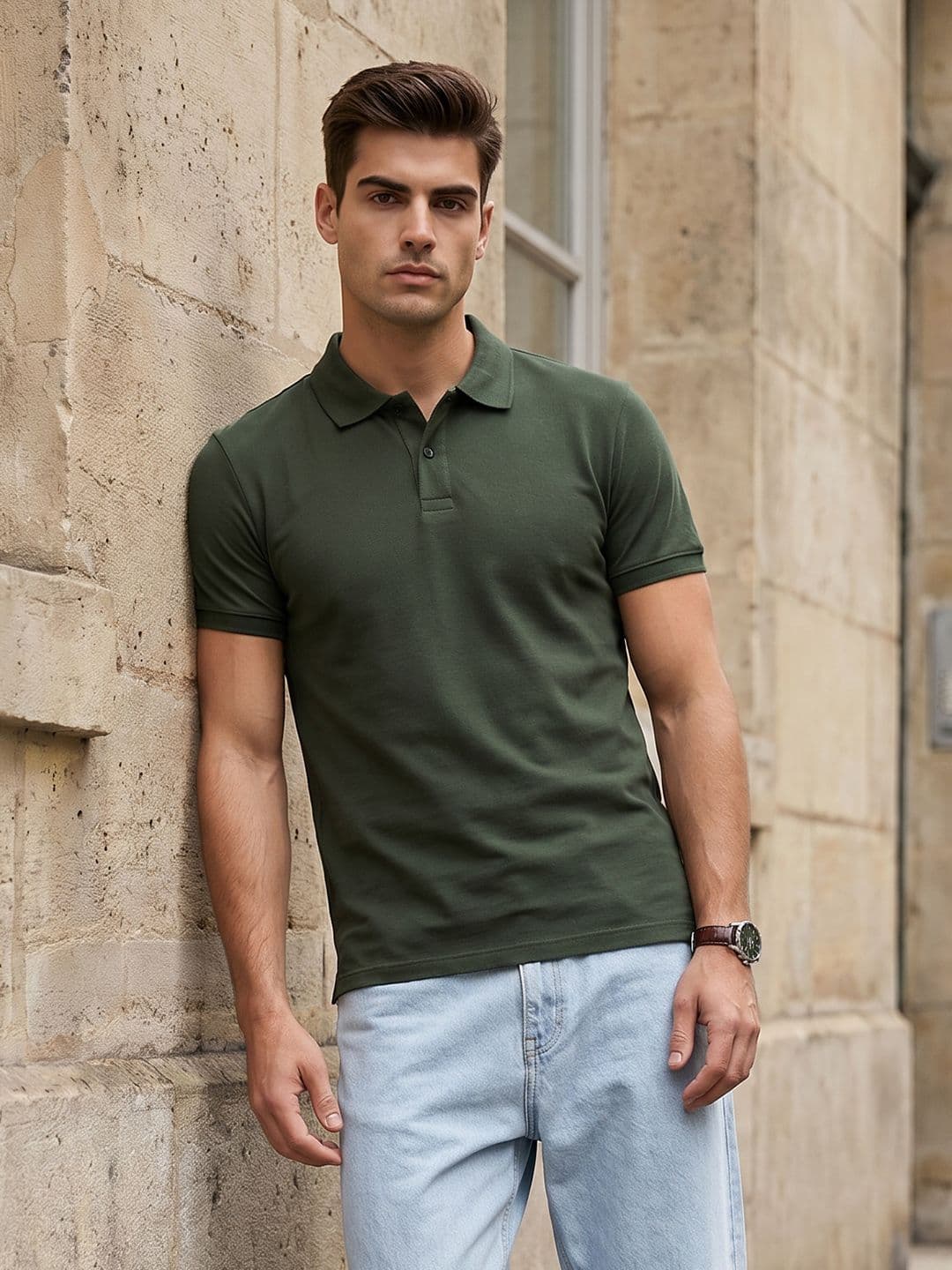 encore by INVICTUS Polo Collar T-shirt - view 1