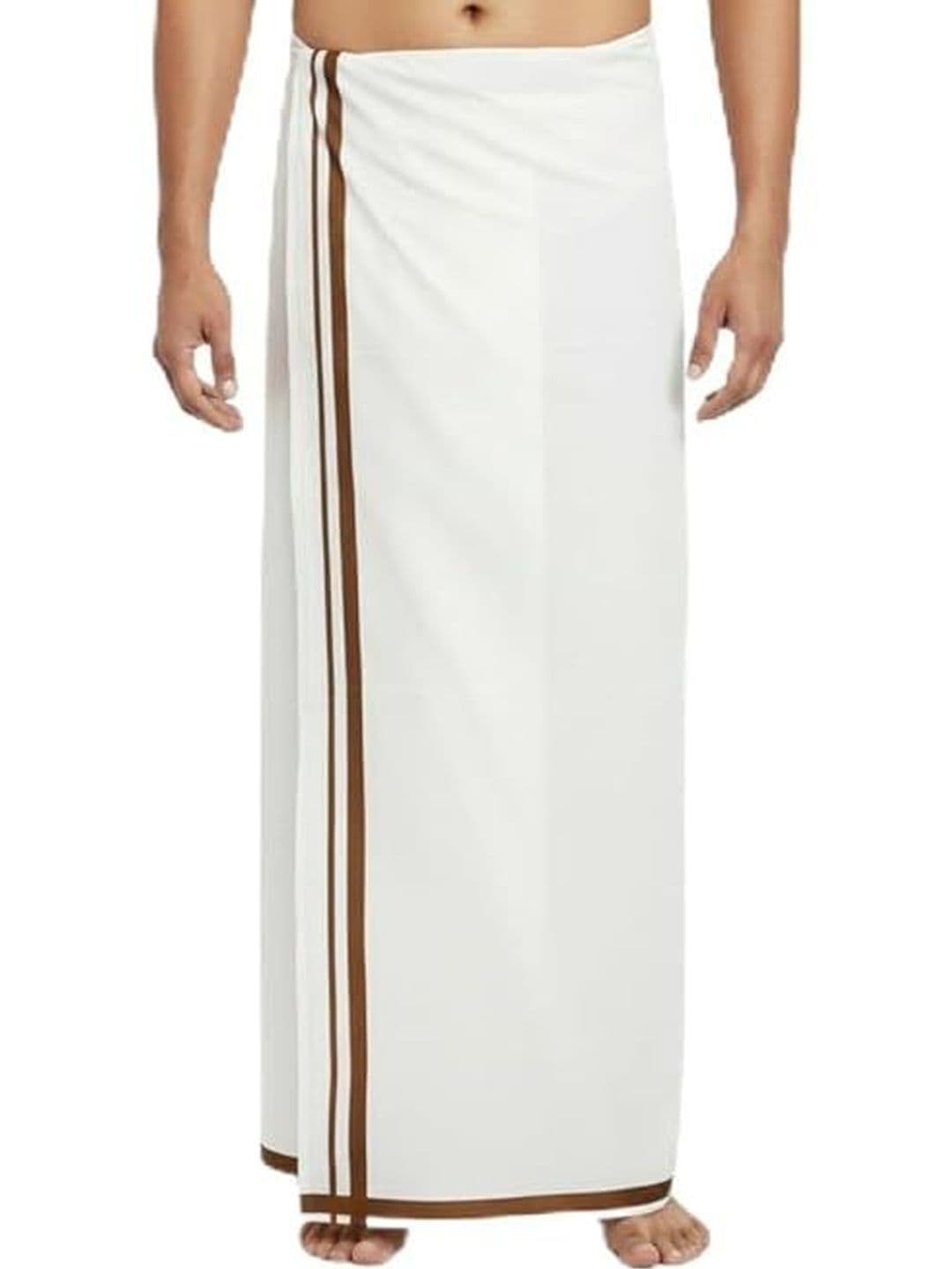 Hornbill Enterprises Men Cotton Blend Dhoti Dhotis - view 1