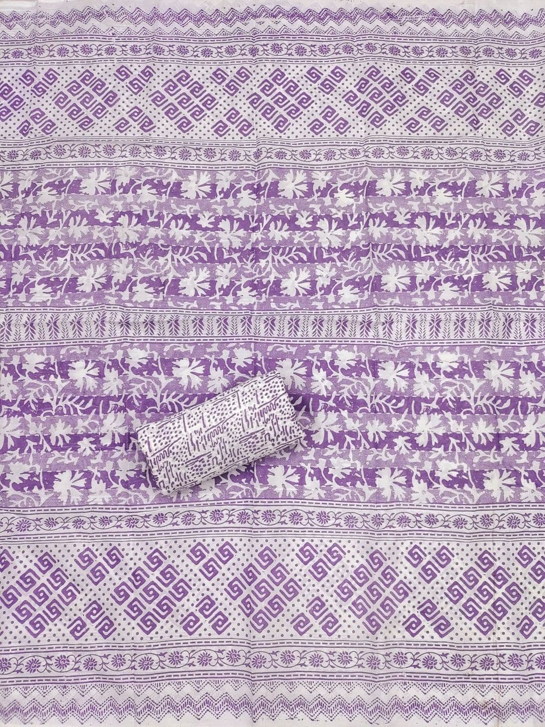 Rangtulika Ethnics Printed Unstitched Dress Material - view 1
