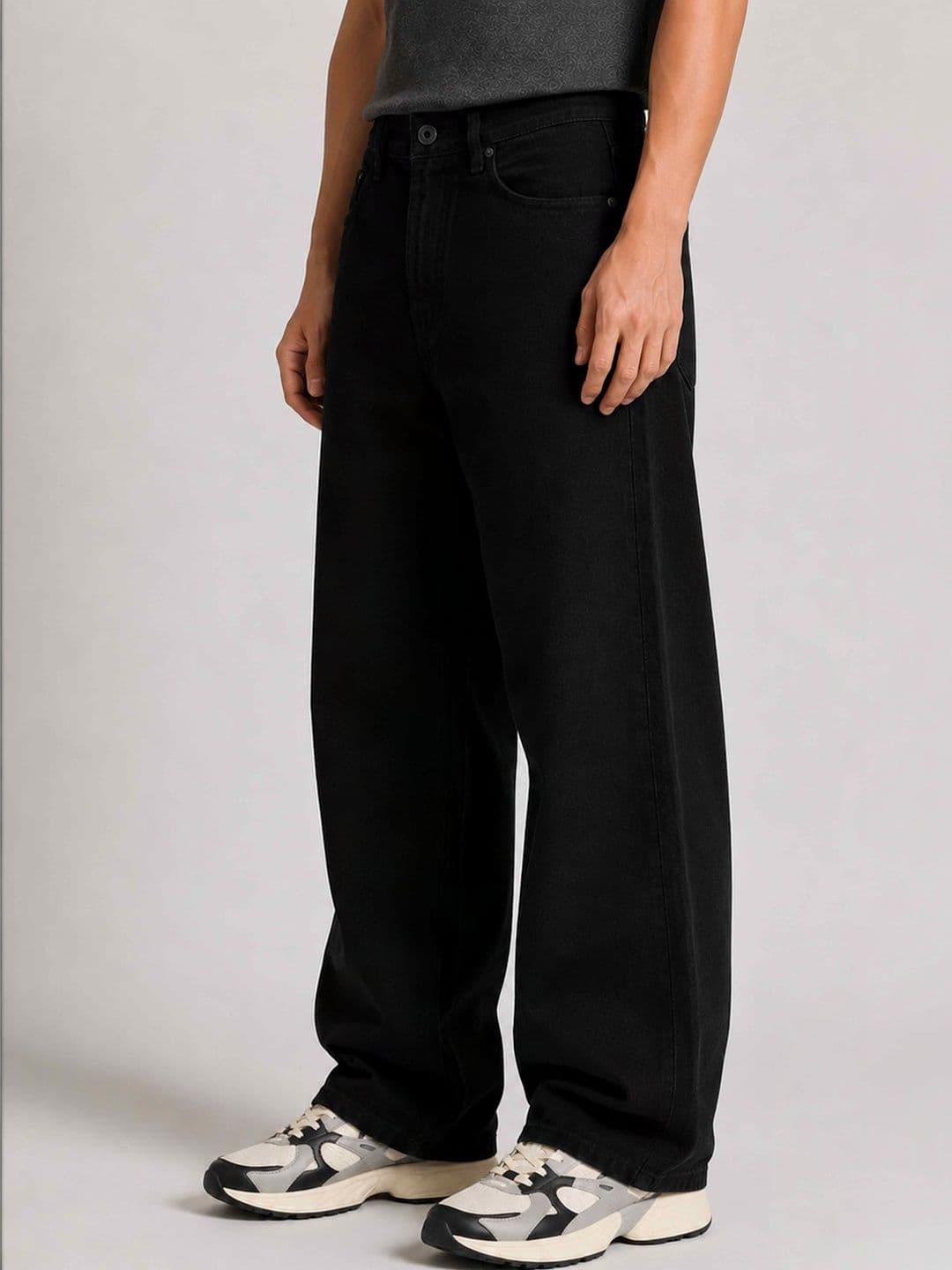 Mast & Harbour Men Comfort Relaxed Fit Mid-Rise Jeans - view 1