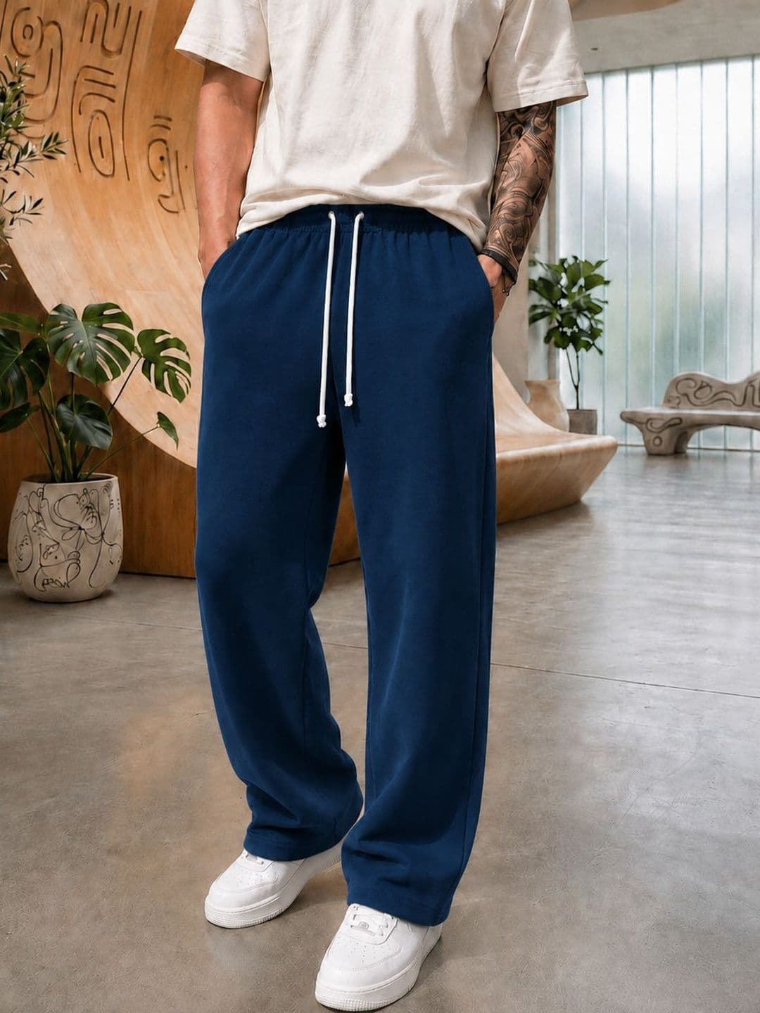 CORSICA Men Non Iron Pleated Trousers - view 1