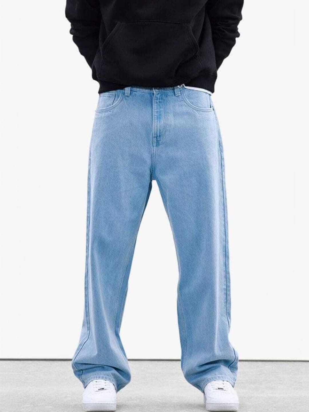 VORNIX DENIM Men Relaxed Fit Mid-Rise Stretchable Jeans - view 1