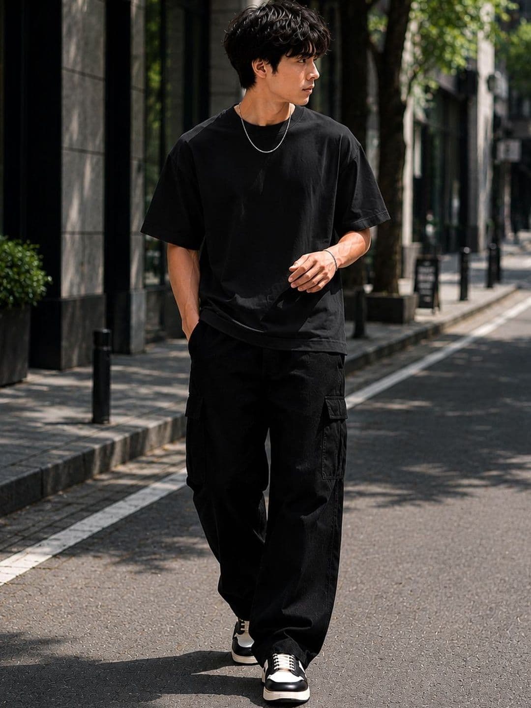 BRAHMOR Men Drop-Shoulder Sleeves T-shirt - view 1