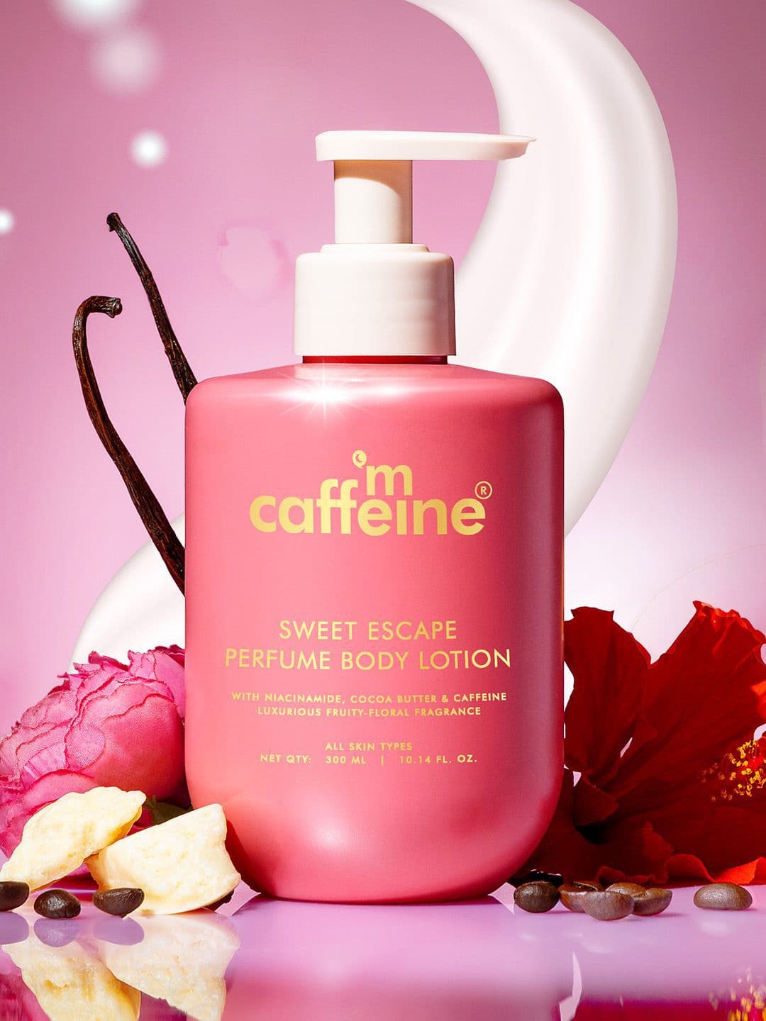 MCaffeine Sweet Escape Perfume Body Lotion- 300 ml - view 1