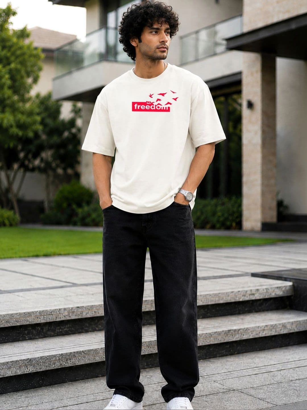 BRAHMOR Men Typography Printed T-shirt - view 1