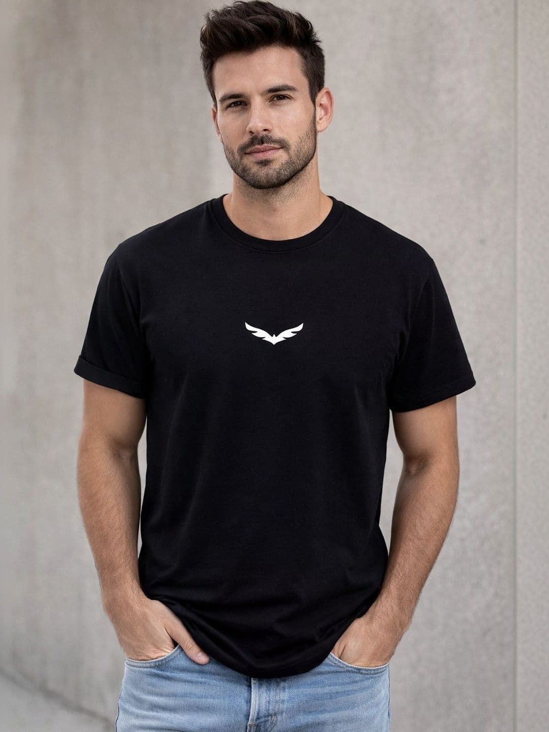 FARICON Men Brand Logo Printed T-shirt - view 1