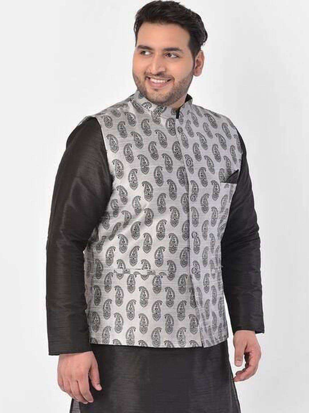 KUTUB FASHION Printed Nehru Jackets - view 1