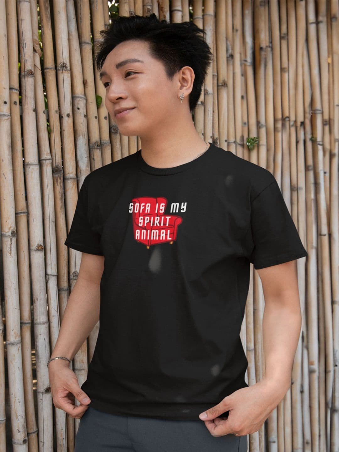 Epic Merch Men Typography Printed T-shirt - view 1