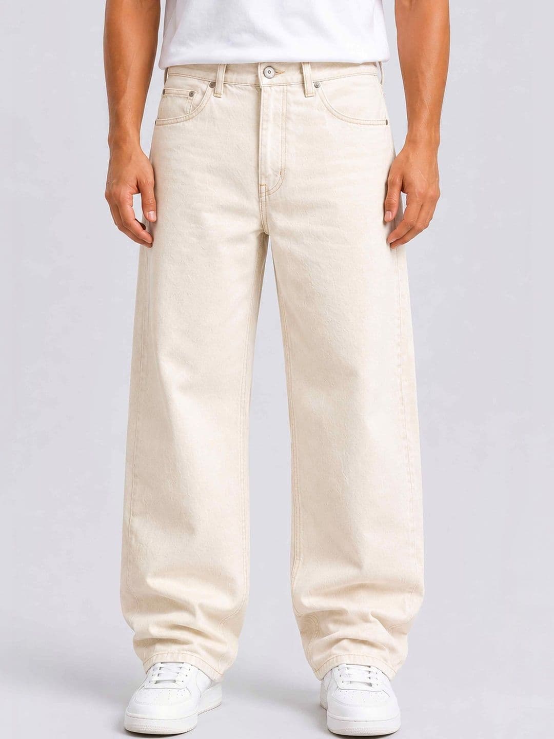 Mast & Harbour Men Comfort Relaxed Fit Mid-Rise Jeans - view 1