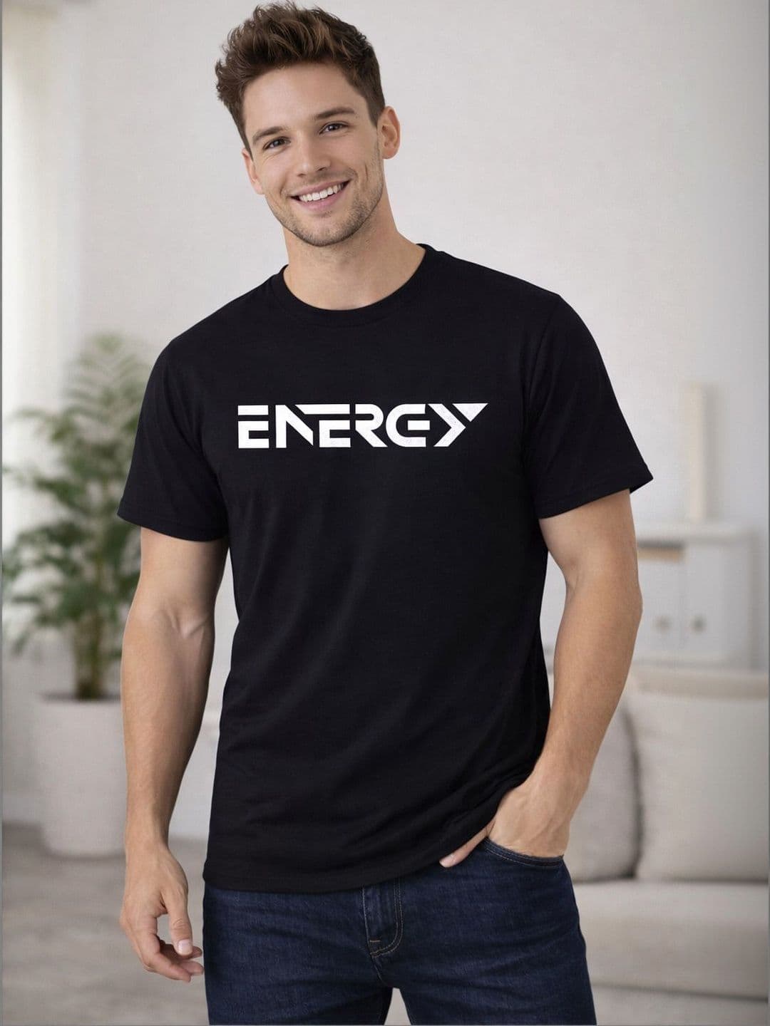 FARICON Men Typography Printed T-shirt - view 1