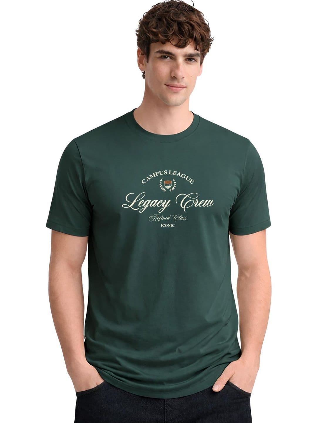 ADRO Men Typography Printed T-shirt - view 1