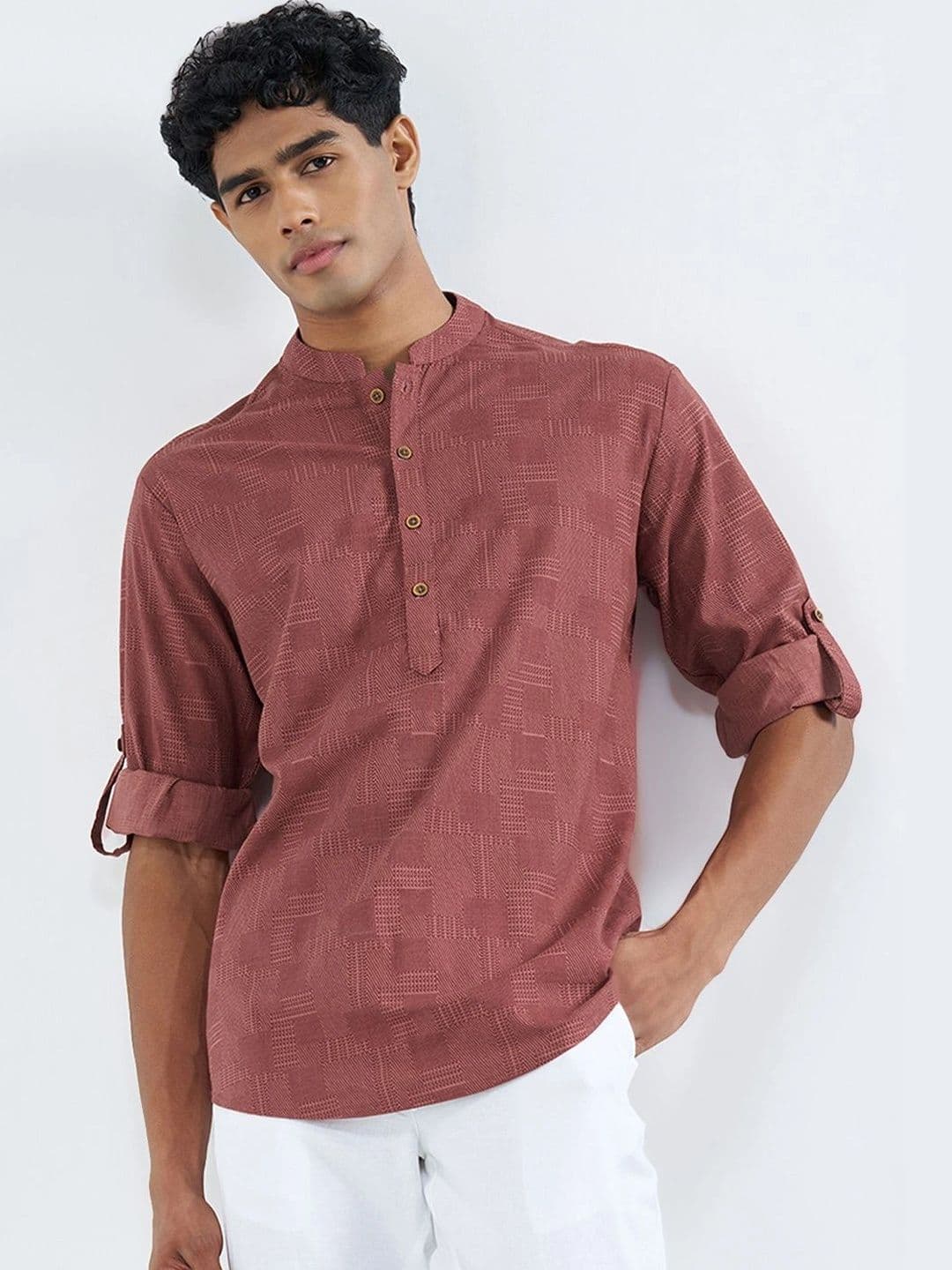 indus route by Pantaloons Men Kurta - view 1
