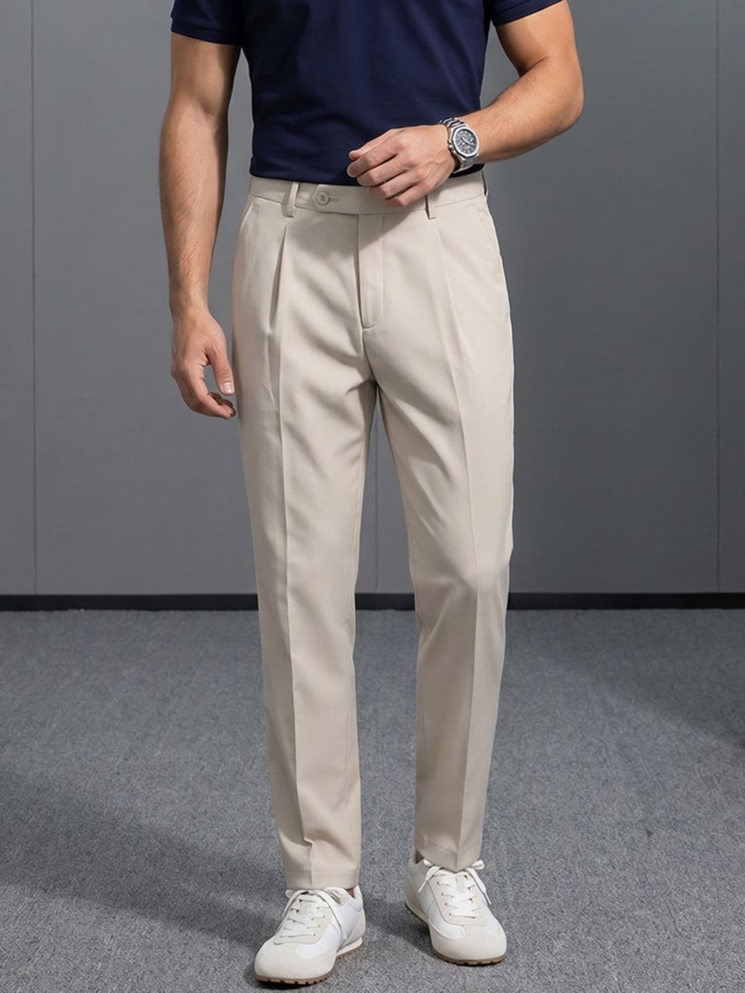 encore by INVICTUS Men Pleated Trousers - view 1