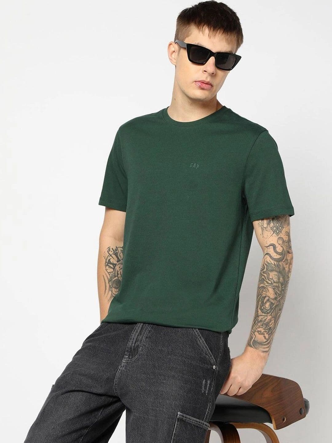 GAP Pure Cotton Slim Fit T-shirt - view 1