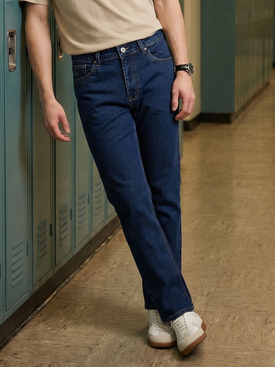 Aeropostale Men Slim Fit Clean Look Jeans - view 1