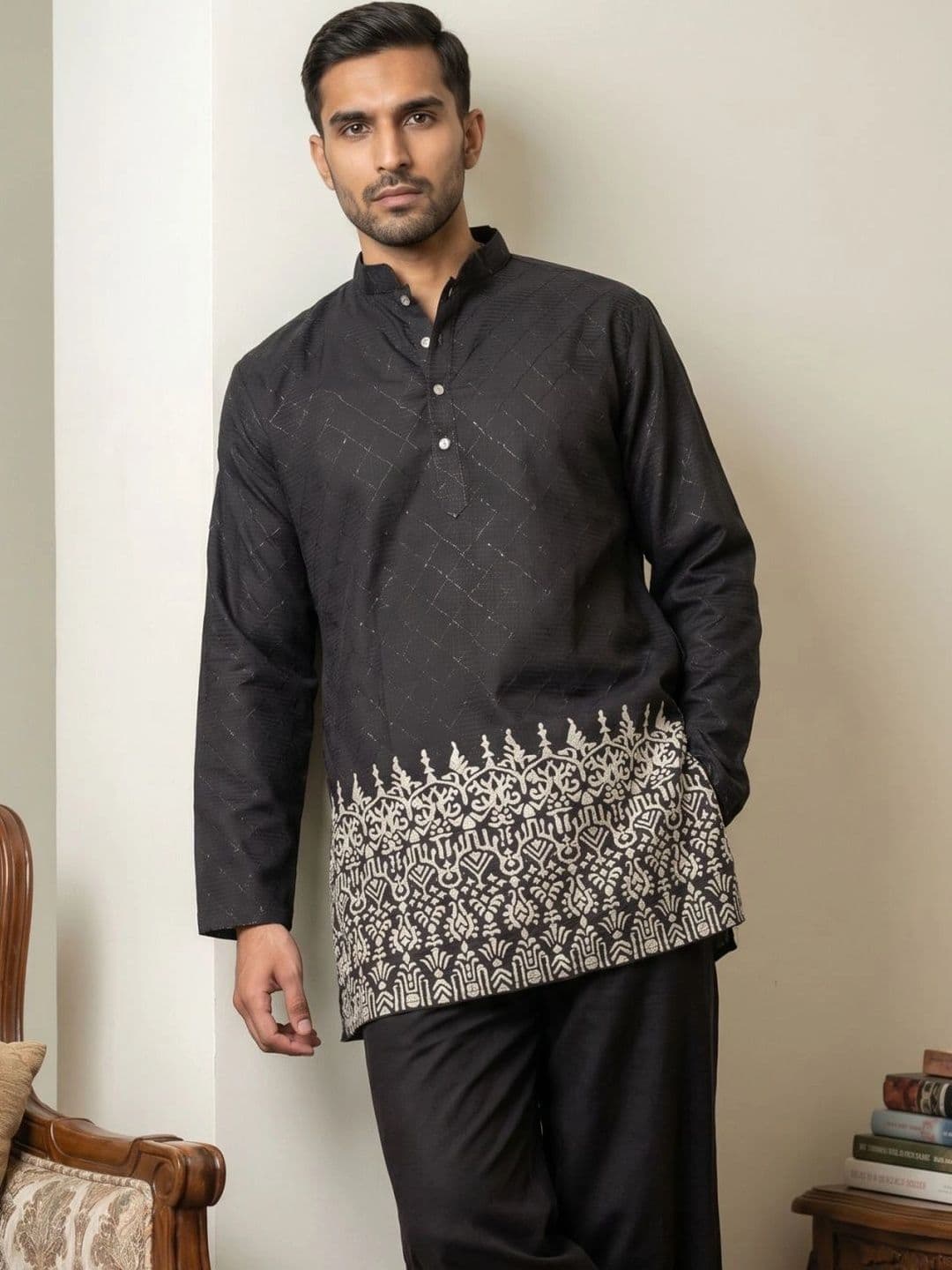 Jompers Men Kurta - view 1