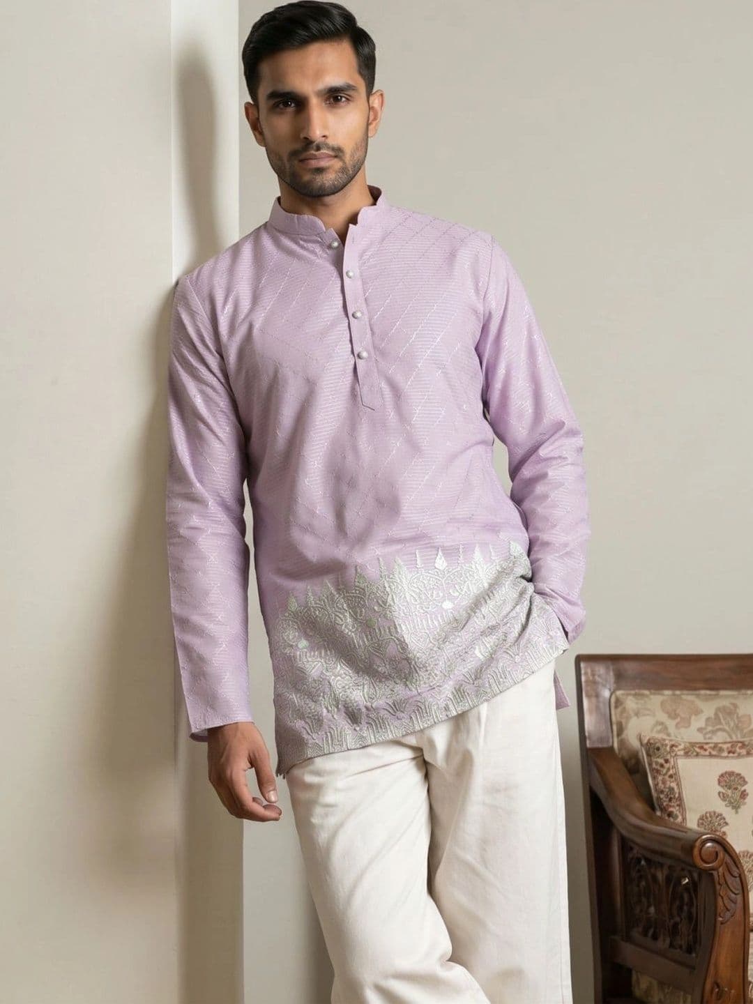 Jompers Men Kurta - view 1