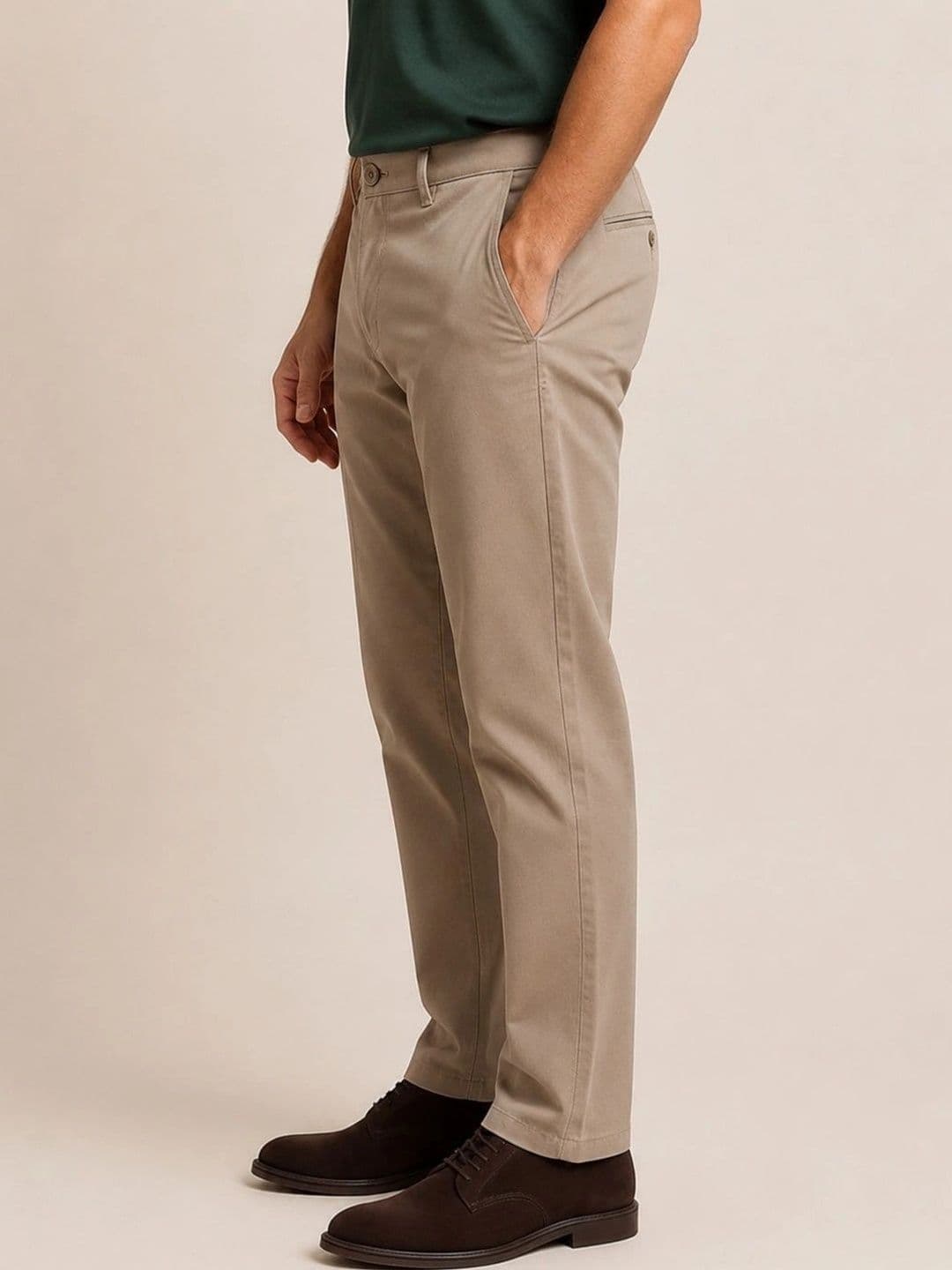 XENOR Men Slim Fit Pleated Trousers - view 1