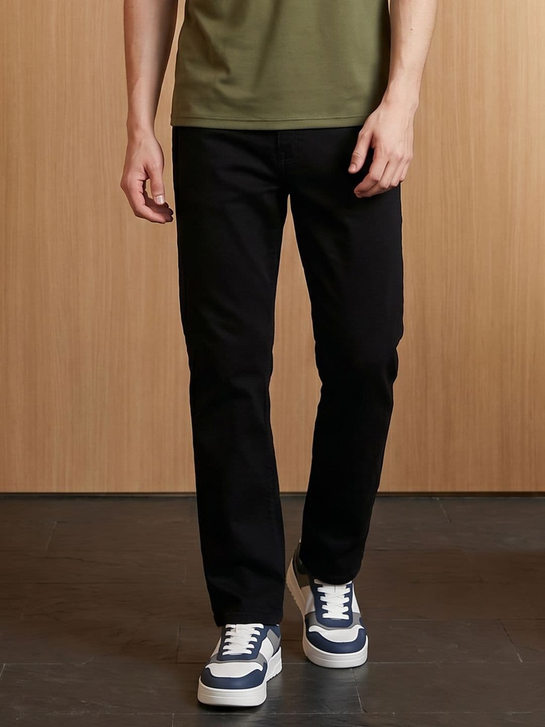 Aeropostale Men Straight Fit Stretchable Jeans - view 1