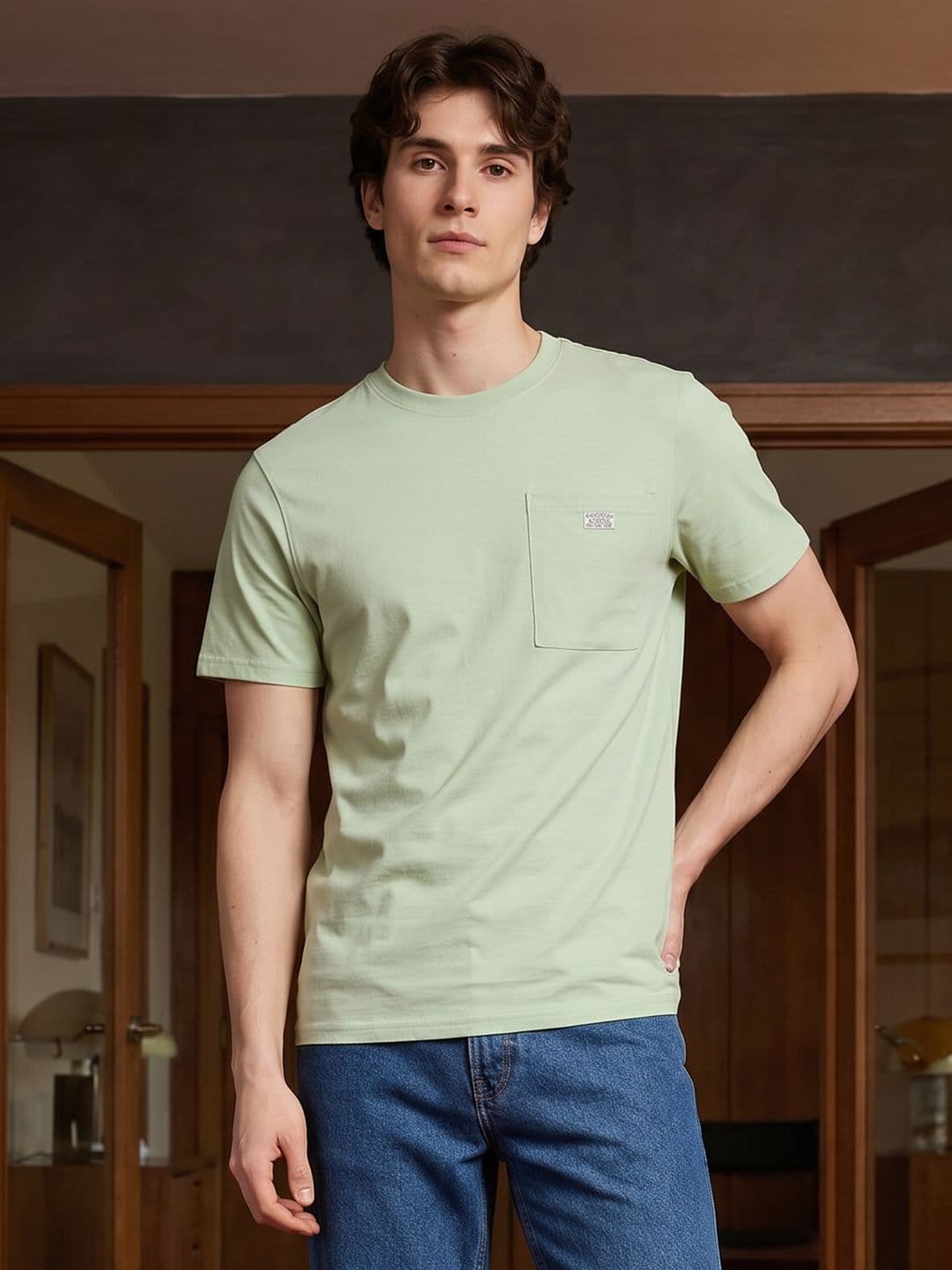 Aeropostale Round Neck Short Sleeves Casual T-shirt - view 1